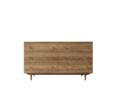 Комод "Boho" 6 ящиков джангл арт BH08 400_400_1936569